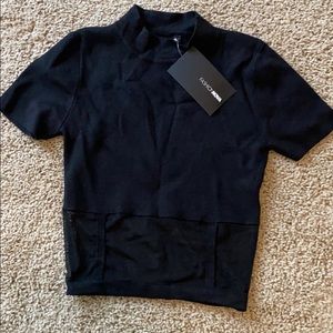 New with tags fashion nova mesh crop top